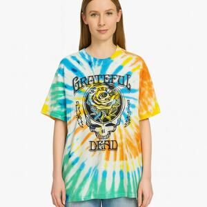 LIquid Blue SZ L Grateful Dead Roosevelt Tie-Dye T-Shirt Unisex